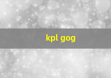 kpl gog